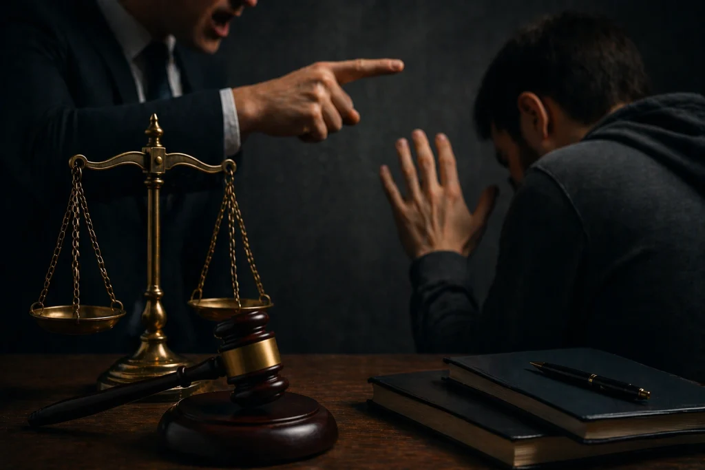 Πότε μια Λεκτική Απειλή Γίνεται Ποινικό Αδίκημα