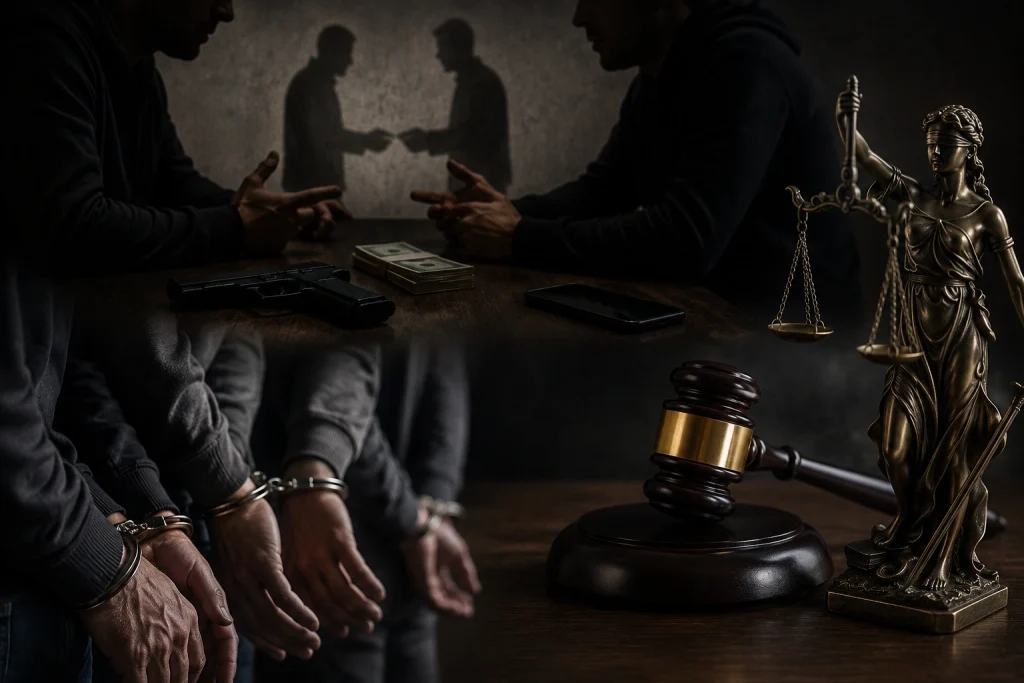 Ηθική Αυτουργία και Συνέργεια σε Ποινικό Αδίκημα